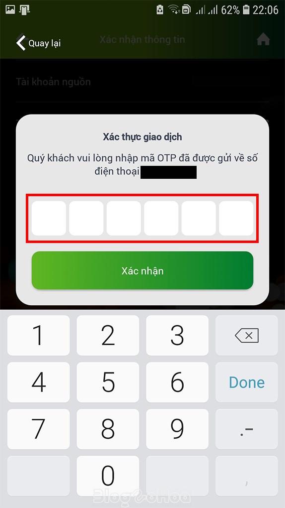 Chọn Xác nhận. Chọn Xác nhận.
