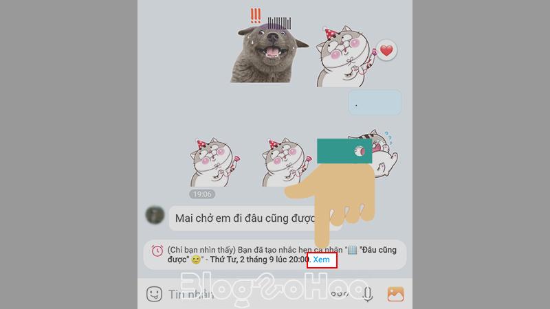 Tùy chỉnh nhắc hẹn chỉ mình tôi đã tạo Tùy chỉnh nhắc hẹn chỉ mình tôi đã tạo