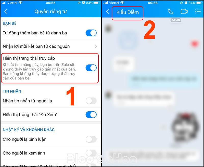 Gạt sang phải để Bật và gạt sang trái để Tắt Gạt sang phải để Bật và gạt sang trái để Tắt