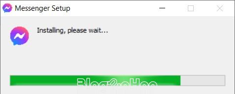 Mở file .exe để cài đặt Messenger Mở file .exe để cài đặt Messenger