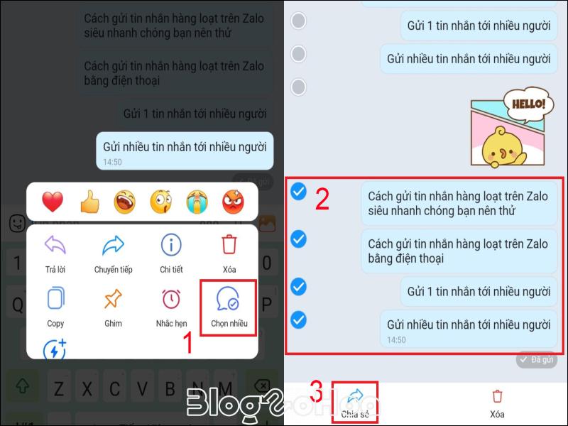 Gửi nhiều tin nhắn đến nhiều người, nhiều nhóm Gửi nhiều tin nhắn đến nhiều người, nhiều nhóm