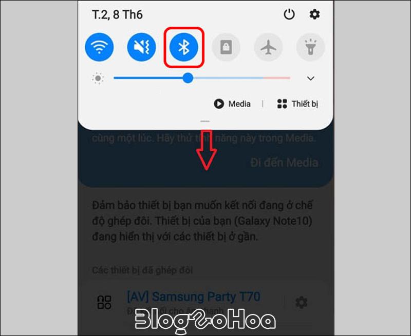 Bật bluetooth trên điện thoại Android Bật bluetooth trên điện thoại Android