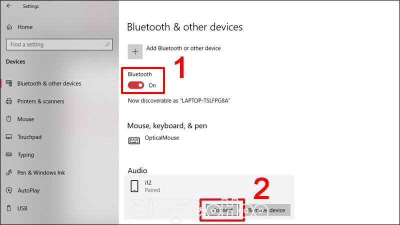 Kết nối tai nghe Bluetooth với máy tính Windows Kết nối tai nghe Bluetooth với máy tính Windows