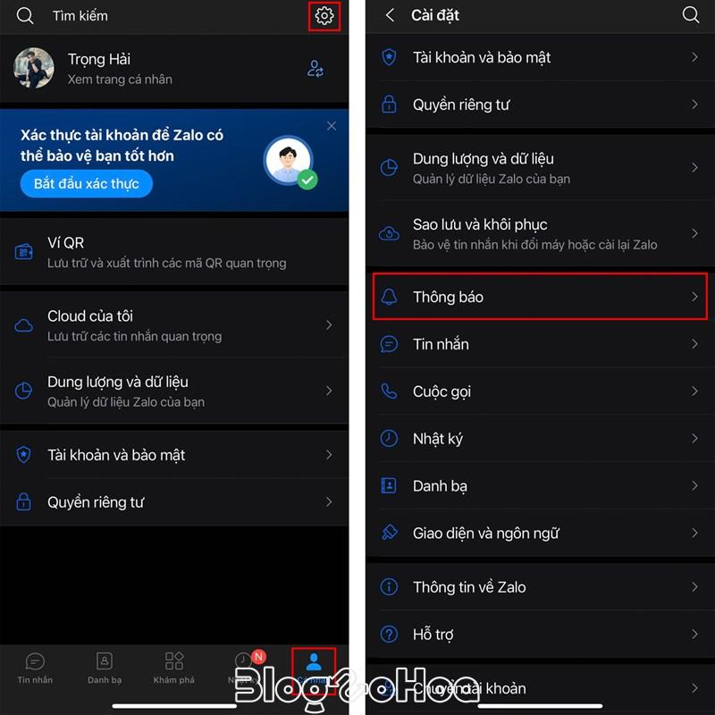 Cách kiểm tra thông báo trên Zalo Cách kiểm tra thông báo trên Zalo