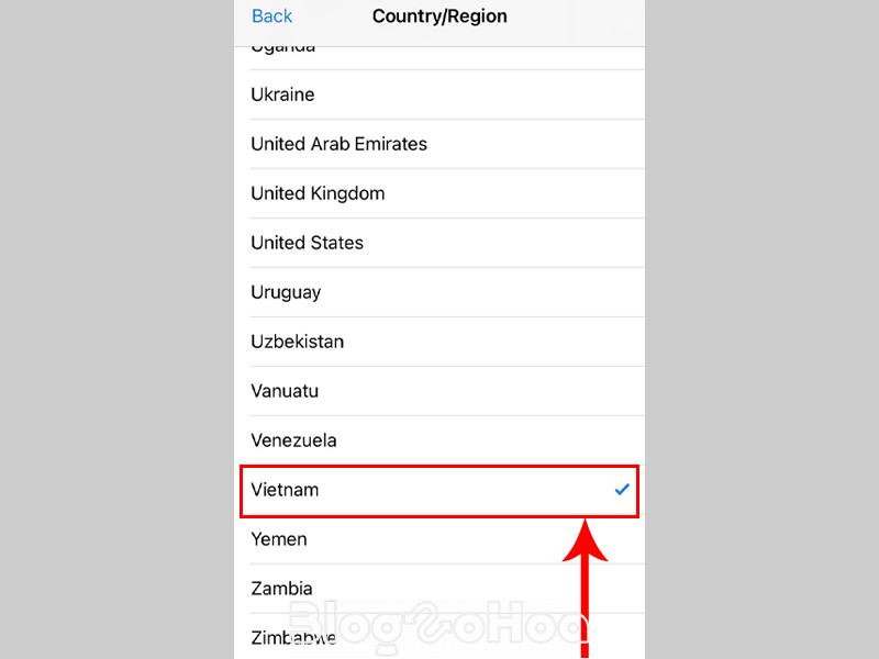 Nhấn chọn Vietnam Nhấn chọn Vietnam