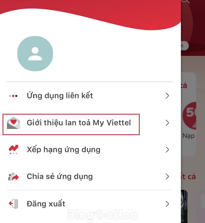 Chọn giới thiệu lan tỏa My Viettel Chọn giới thiệu lan tỏa My Viettel